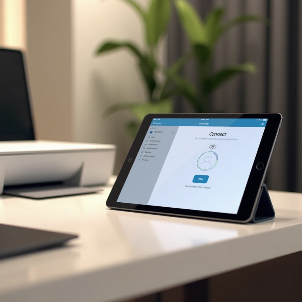 drucker beim ipad einrichten