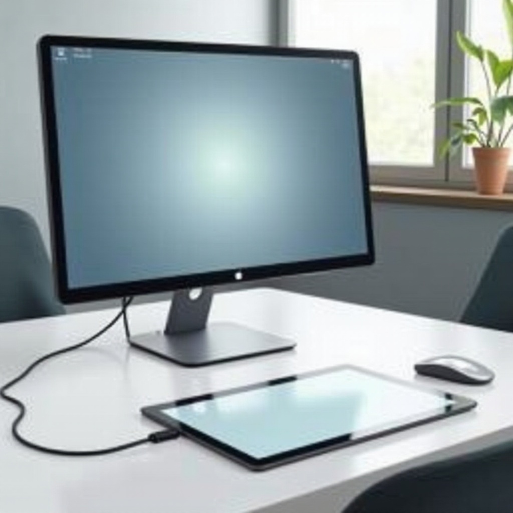 tablet mit monitor verbinden