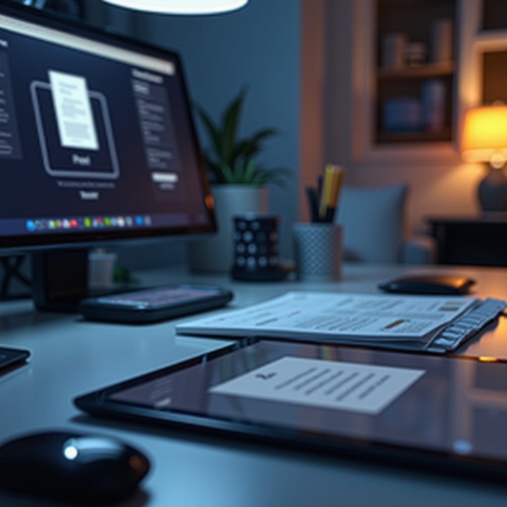 kann man vom tablet aus drucken