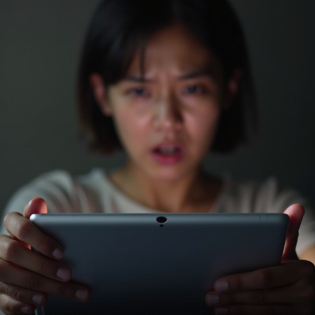 tablet reagiert nicht mehr