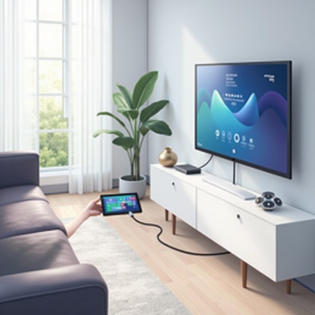 samsung tablet mit tv verbinden hdmi