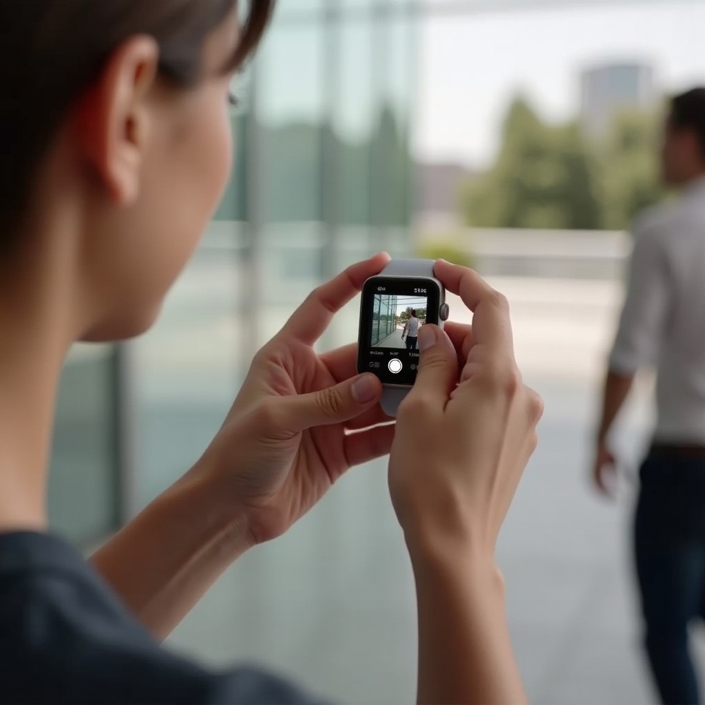 apple watch fotos machen